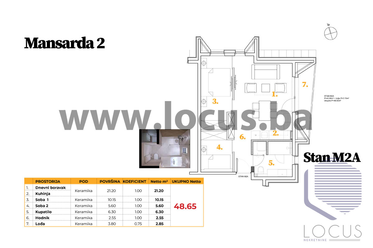 5 tlocrt Mansarda-M2A sl3.jpg